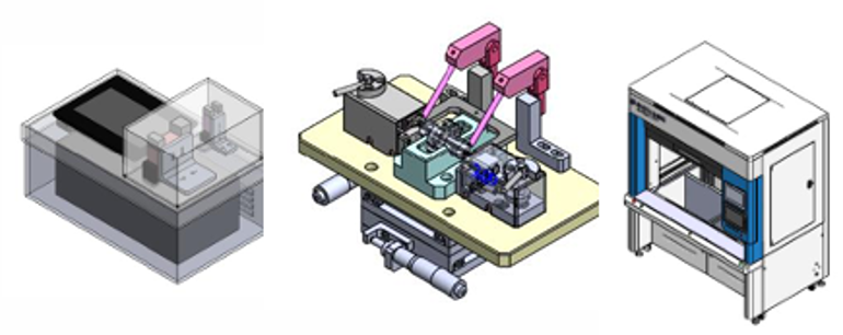 CAD enclosure, precision jig, and industrial cabinet