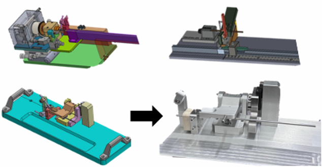 CAD assemblies and CAD-to-fabricated jig for WEInnovate company work